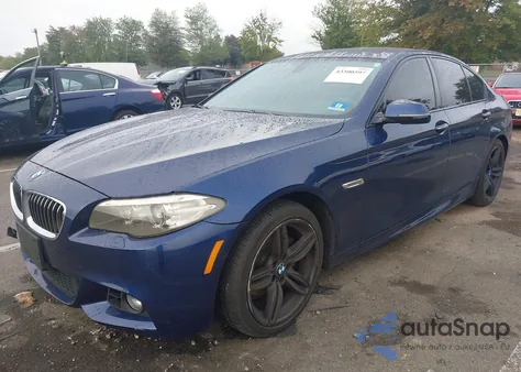 2016 BMW 528I xDrive из США, поврежденный, VIN WBA5A7C55GG152342